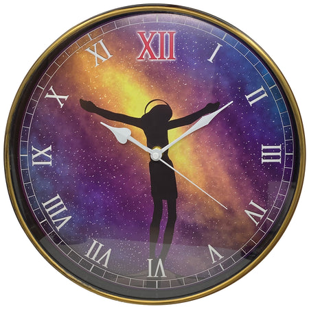 Medjugorje Wall Clock - Risen Christ